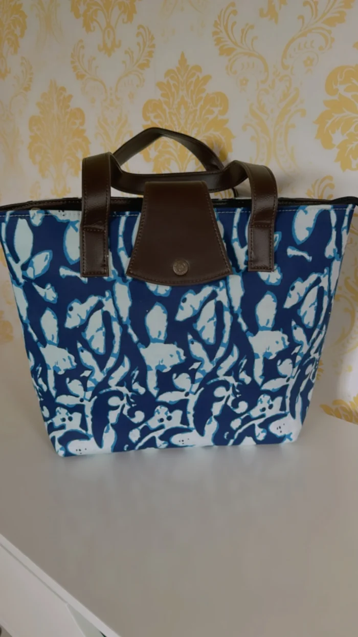 Indigo Love Tote Bag -