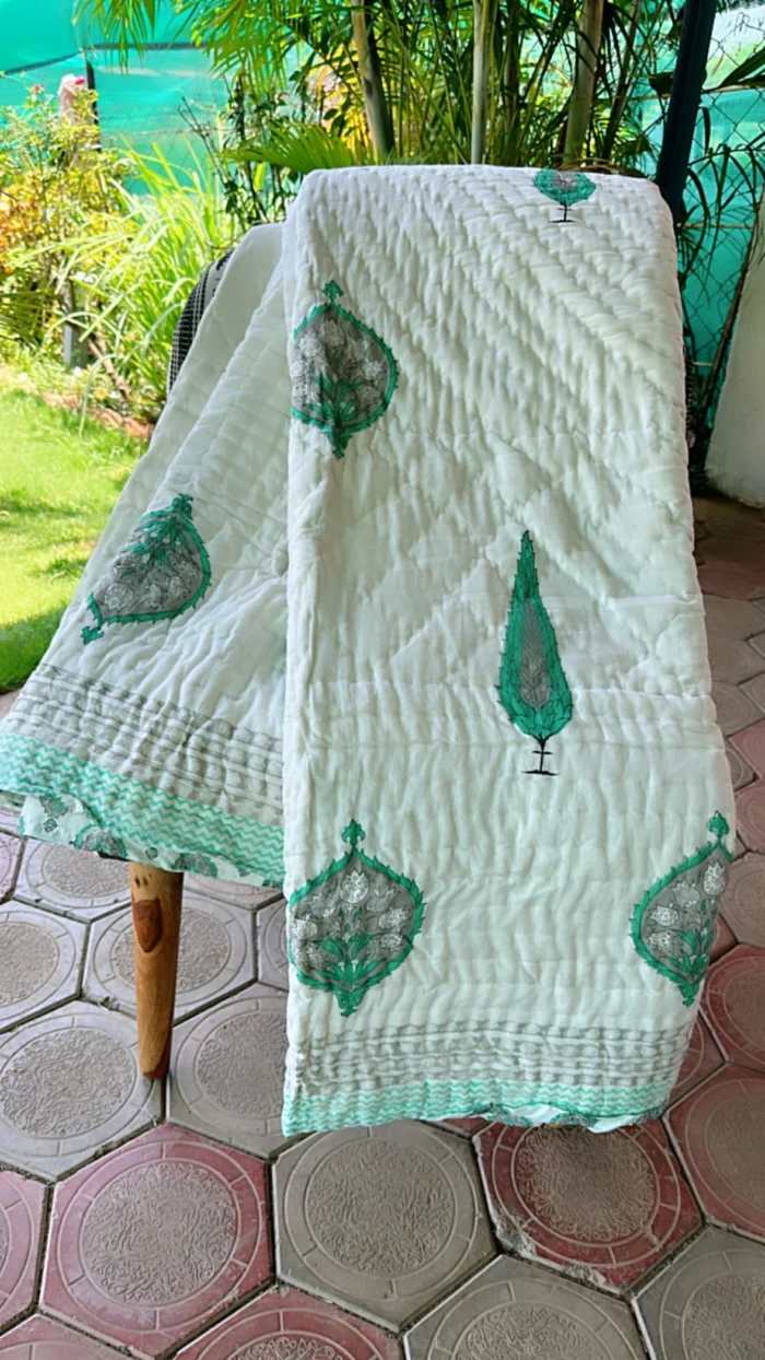 Minty Meadows Quilt -