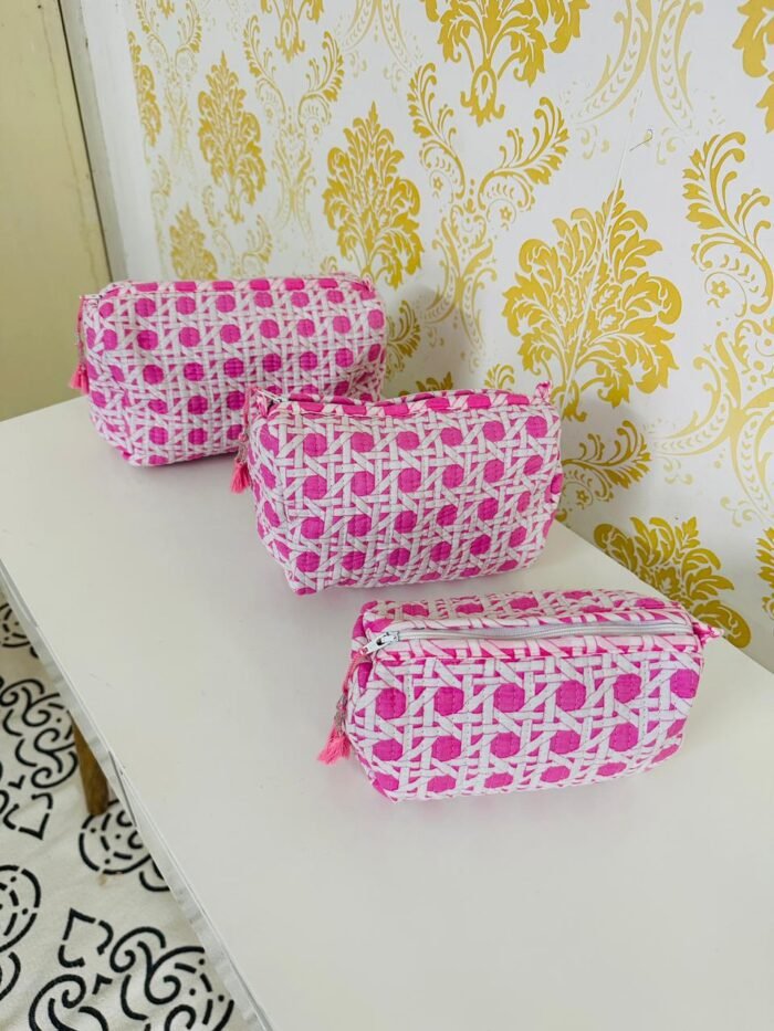 Multipurpose Quilted Pouch/bags -